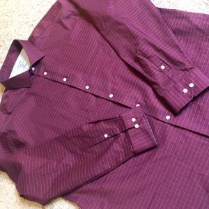 Stafford fitted dress shirt